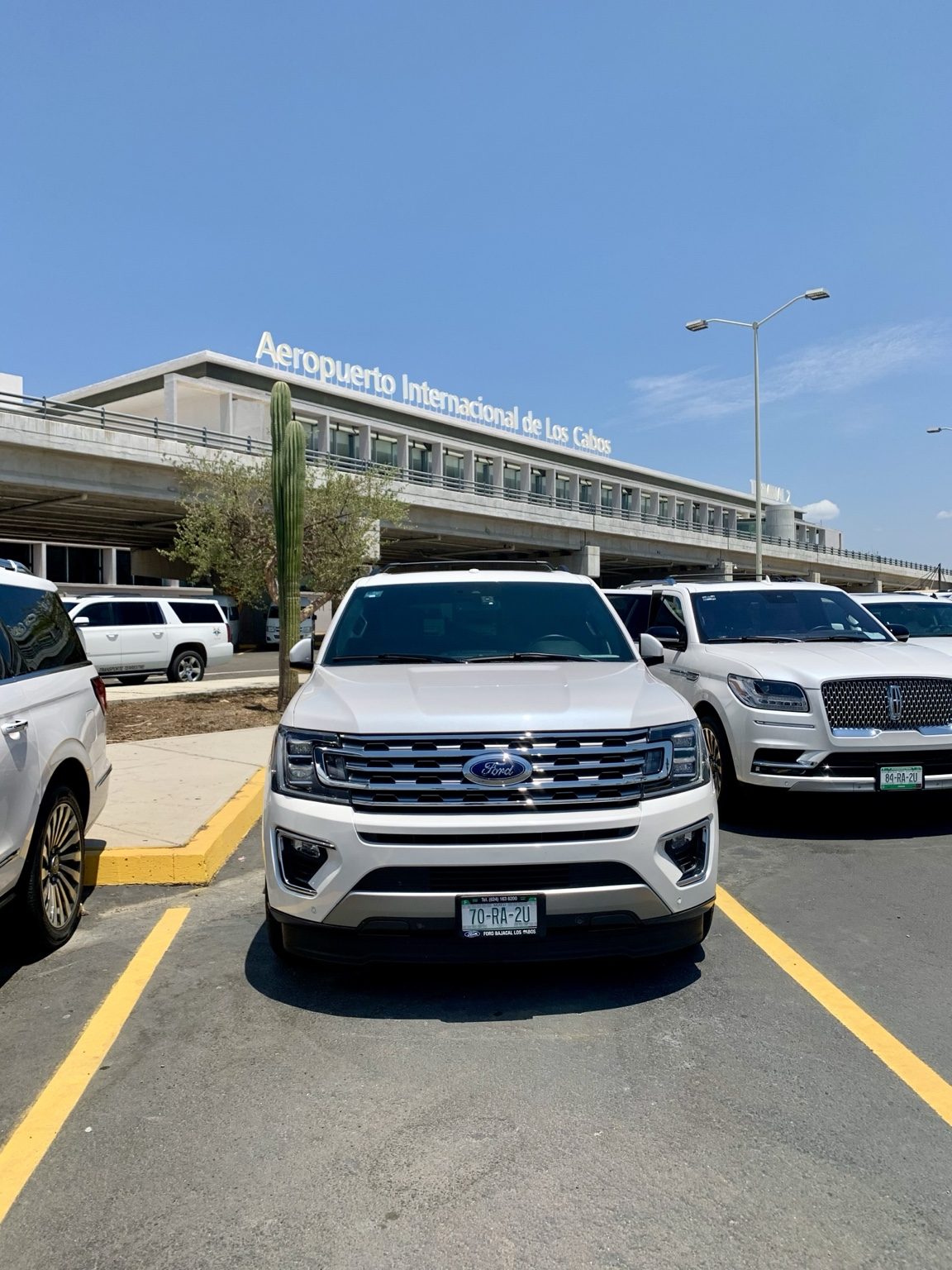 Cabo Ground Services private SUVs at Los Cabos International Airport
